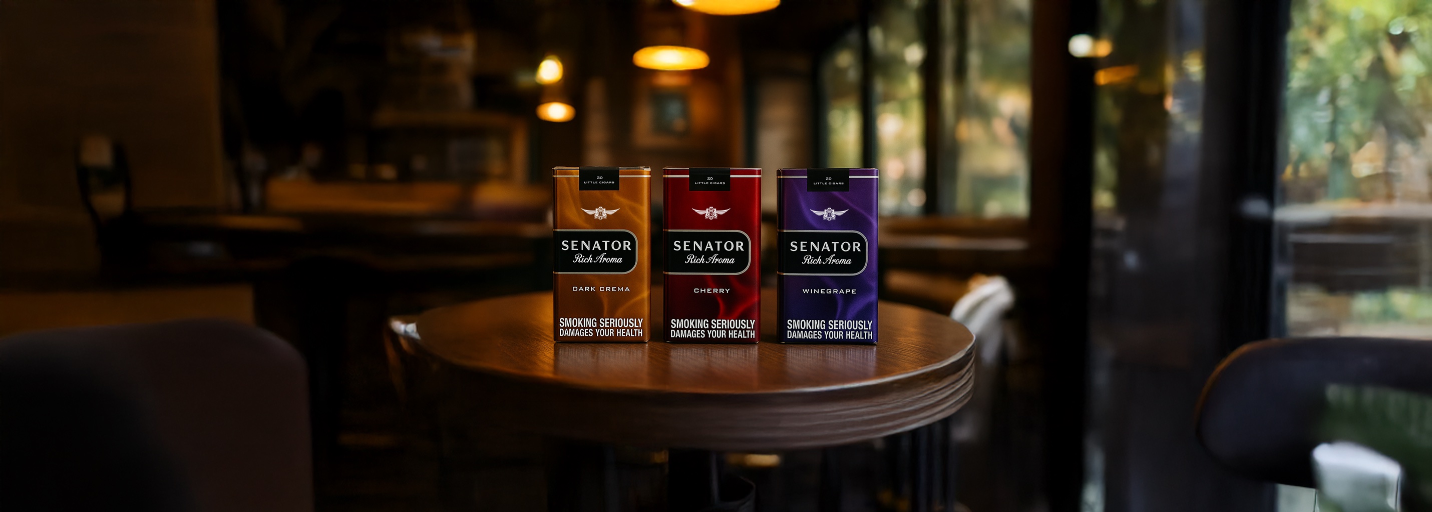 Senator Soft Collection - Smooth and mild tobacco blend for gentle smoking experience
